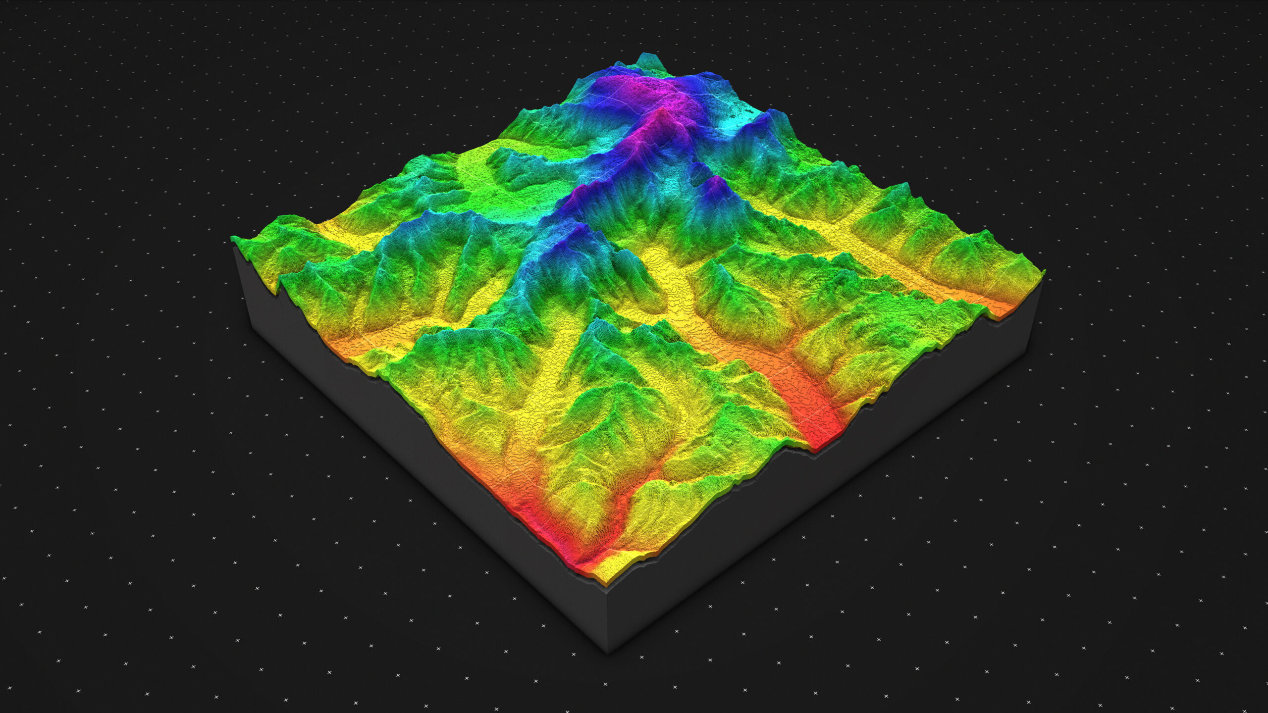 3D Digital Elevation Model
